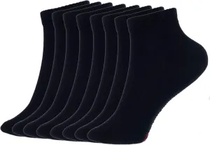 Alpine Swiss Mens 8 Pack Cotton Ankle Socks Athletic Performance Cushioned Socks Shoe Size 6-12