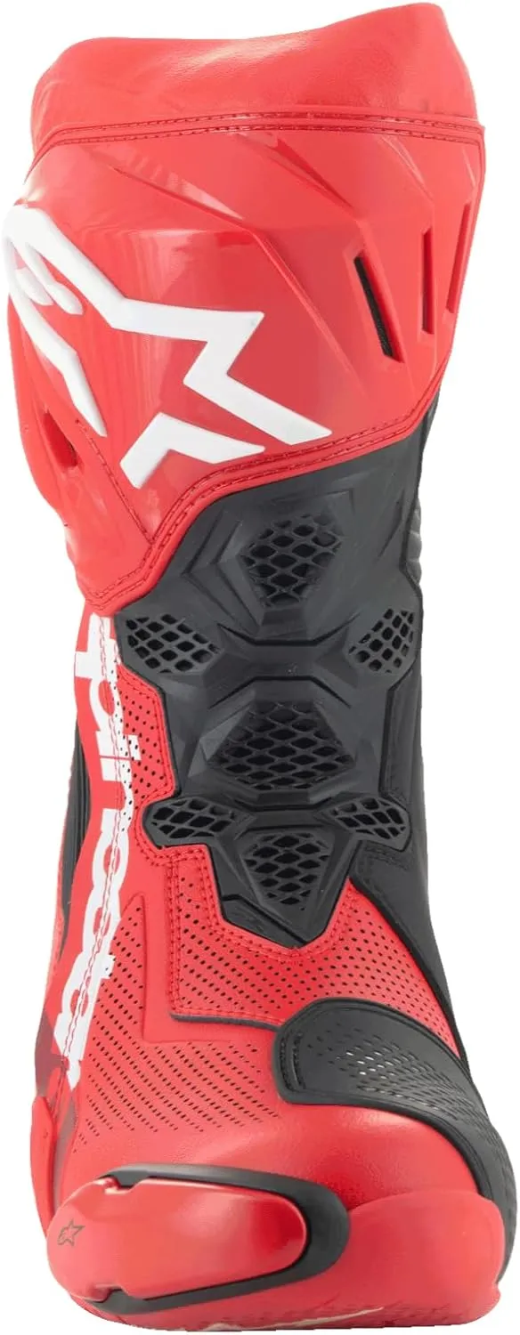Alpinestars Supertech R Vented Motorcycle Boots – Lightweight Race Boot with Enhanced Ventilation and Protection