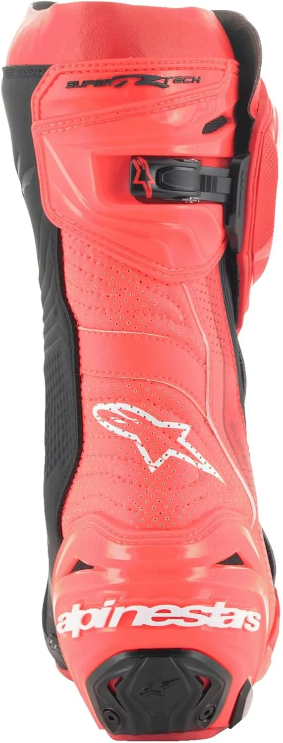 Alpinestars Supertech R Vented Motorcycle Boots – Lightweight Race Boot with Enhanced Ventilation and Protection