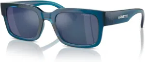 ARNETTE Big Flip AN4343 Rectangle Sunglasses for Men   BUNDLE WIth Designer iWear Complimentary Eyewear Kit