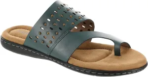 ARRAY Women's Catalina Leather Slip-On Sandal with Studs