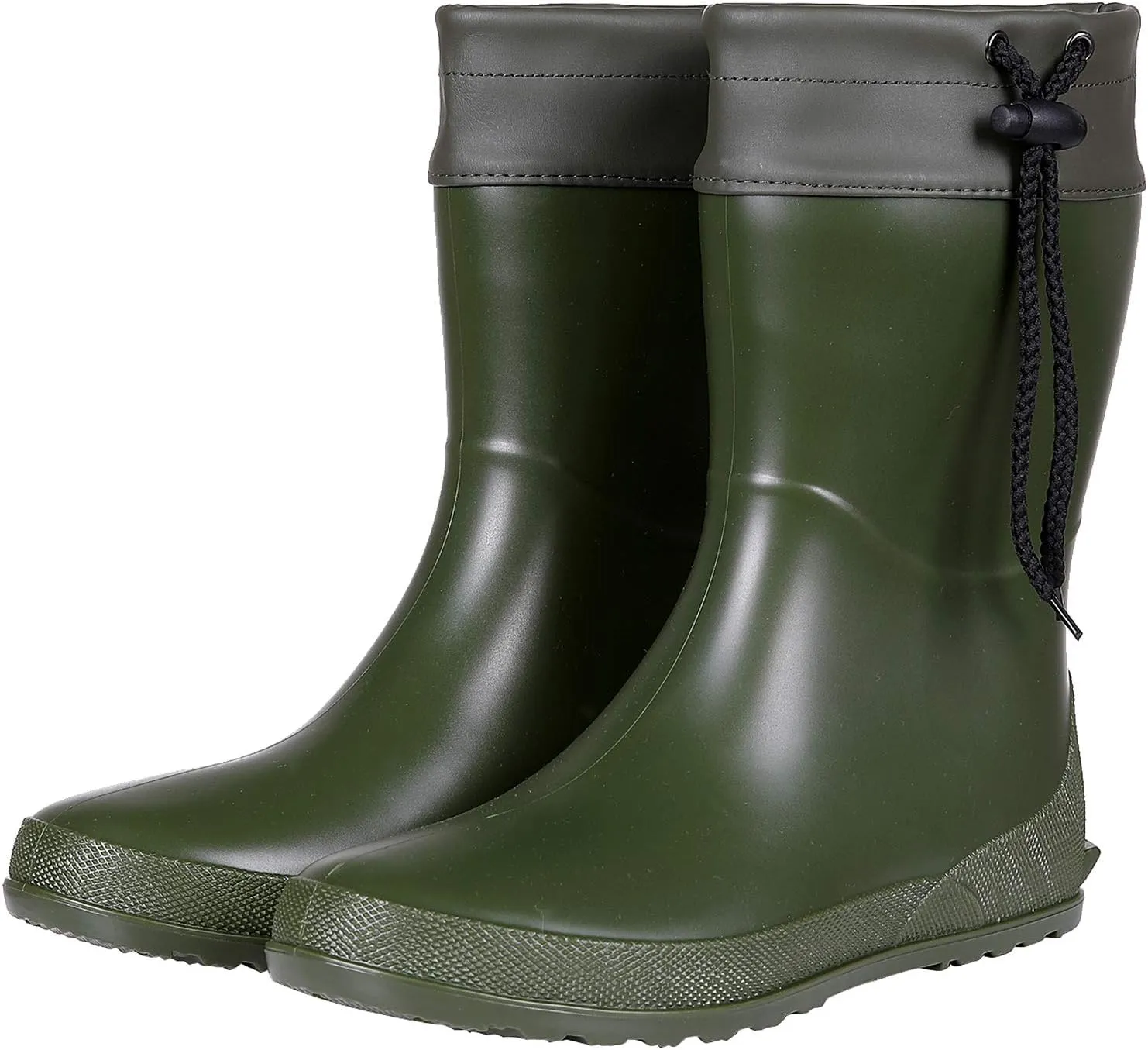 Asgard Packable Tall Rain Boots for Women Waterproof Rubber Garden Boots Ultra Lightweight Flat Mud Boots- NOT FOR WIDE CALF