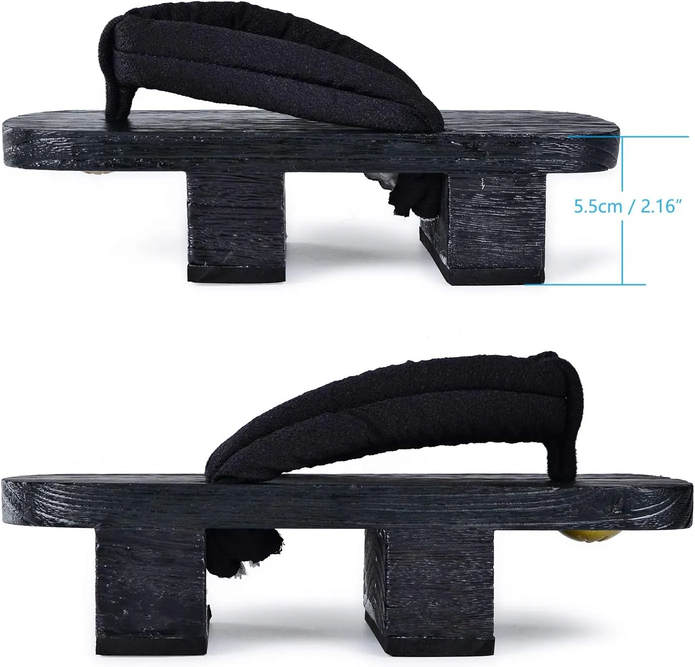 Azumasun Japanese Wooden Clogs with Tabi Socks For Men Women