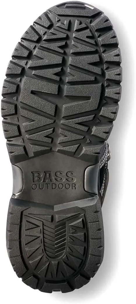 BASS OUTDOOR Women's Cushioned Insole Water Resistant Boot with Reflective Toe Hiking