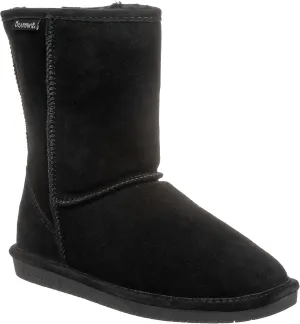 BEARPAW Emma Short Women's Classic Winter Slip On Boots, Lightweight Suede Boots, Multiple Colors
