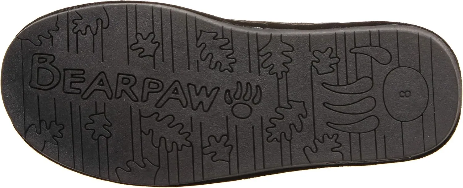 BEARPAW Emma Short Women's Classic Winter Slip On Boots, Lightweight Suede Boots, Multiple Colors