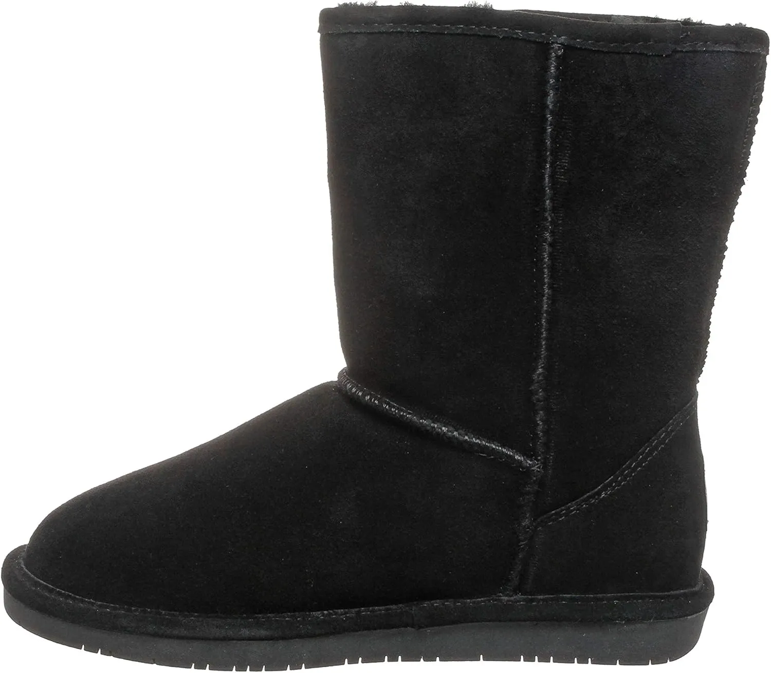 BEARPAW Emma Short Women's Classic Winter Slip On Boots, Lightweight Suede Boots, Multiple Colors