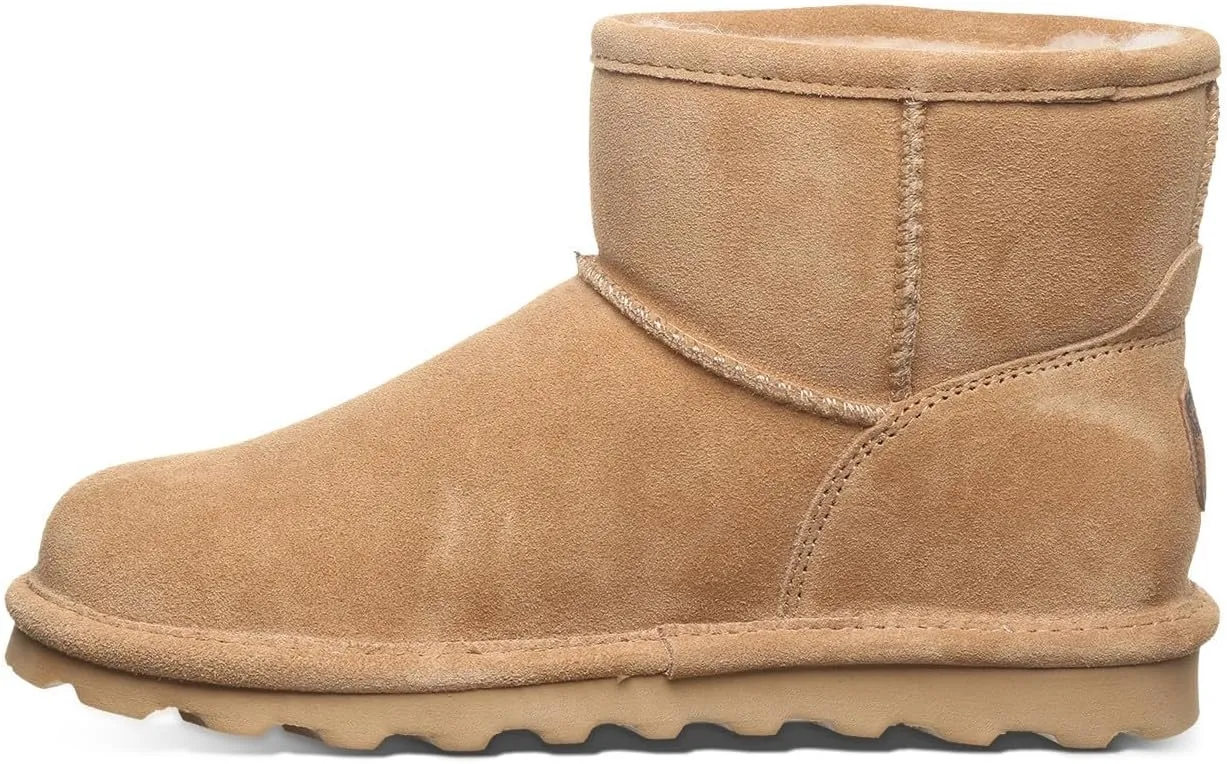 BEARPAW Women's Alyssa Multiple Colors | Women's Ankle Boot | Women's Slip On Boot | Comfortable Winter Boot
