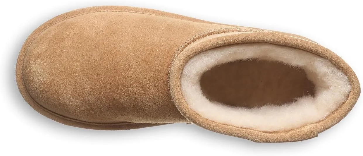 BEARPAW Women's Alyssa Multiple Colors | Women's Ankle Boot | Women's Slip On Boot | Comfortable Winter Boot