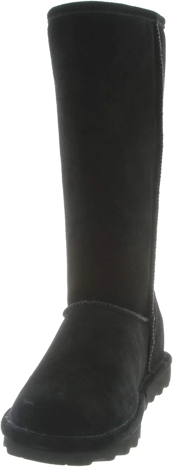 BEARPAW Women's Elle Tall Wide Multiple Colors | Women's Boot Classic Suede | Women's Slip On Boot | Comfortable Winter Boot