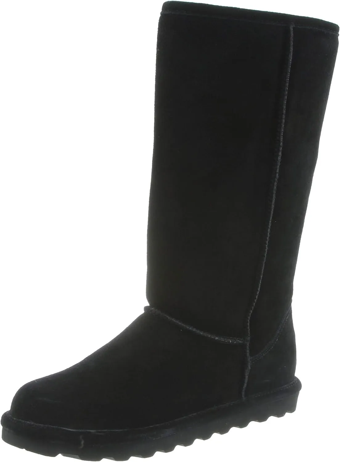 BEARPAW Women's Elle Tall Wide Multiple Colors | Women's Boot Classic Suede | Women's Slip On Boot | Comfortable Winter Boot