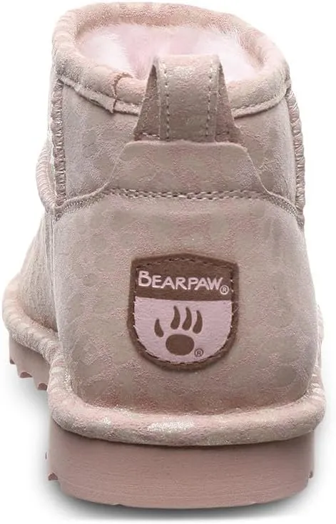 BEARPAW Women's Shorty Exotic Boot | Women's Ankle Boot | Comfortable Winter Boot