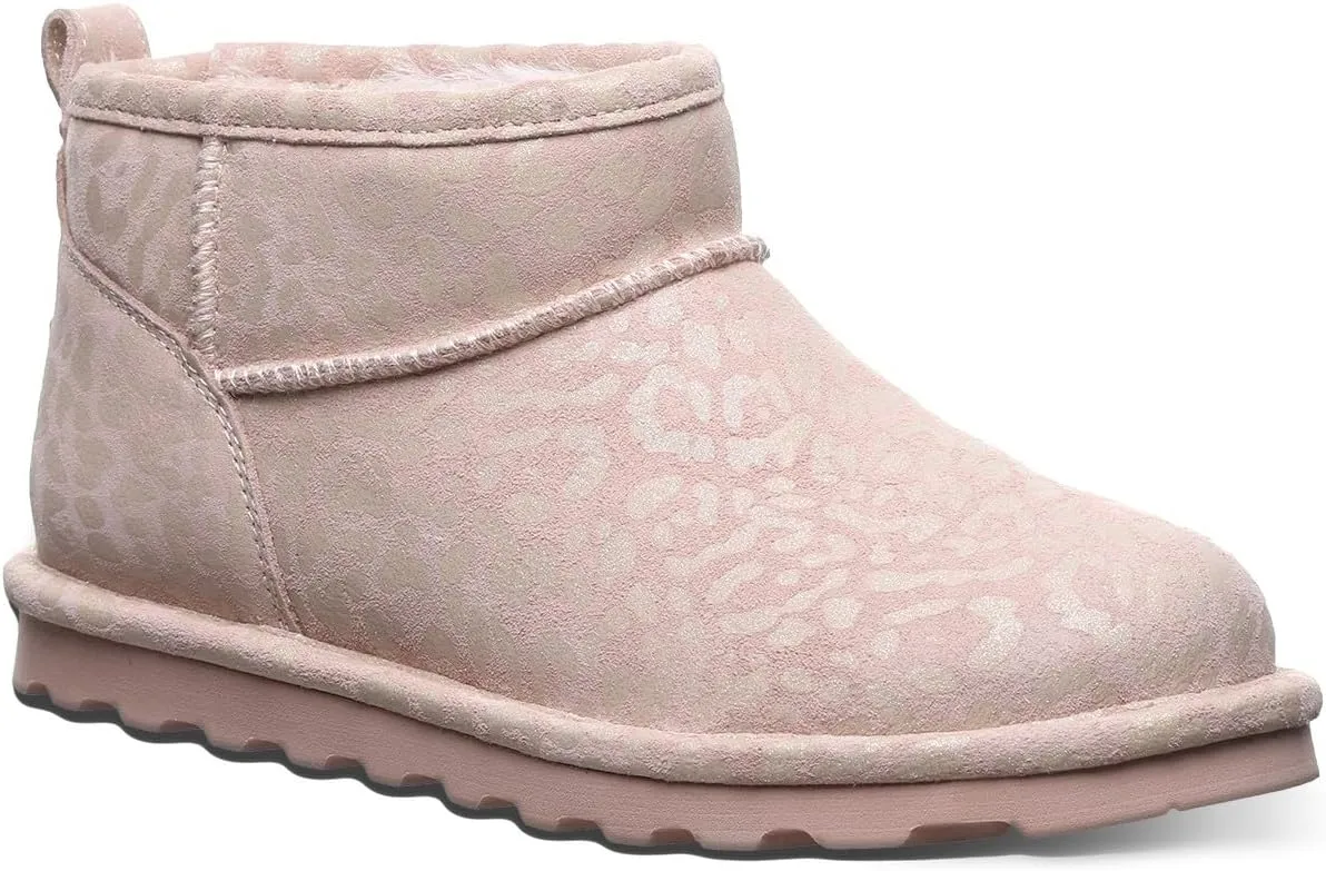 BEARPAW Women's Shorty Exotic Boot | Women's Ankle Boot | Comfortable Winter Boot