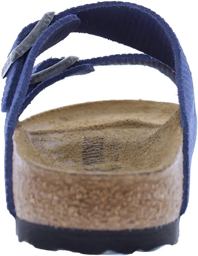 Birkenstock Men's Suede Soft Footbed Arizona Sandal