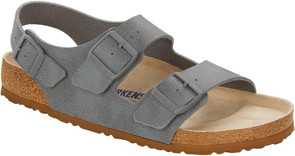 Birkenstock Milano Unisex Soft Footbed Leather Sandal