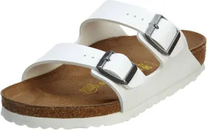 Birkenstock Unisex-Adult Arizona Birkoflor, White Birko Flor, 9-9.5 M US Women / 7-7.5 M US Men