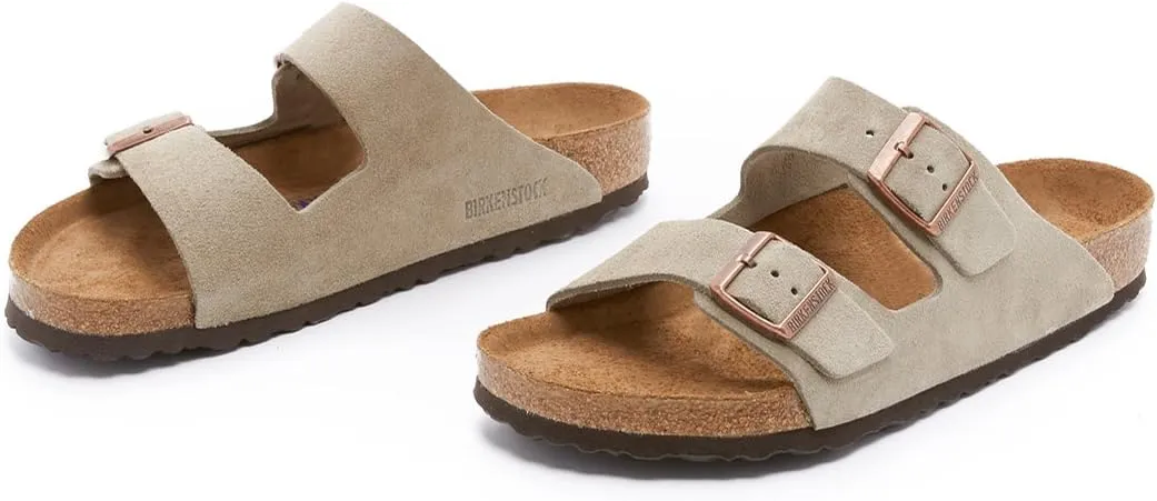 Birkenstock Womens Arizona Soft Footbed - Leather (Unisex)