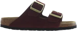 Birkenstock Women's Arizona Soft Footbed-Nubuck Leather Sandal