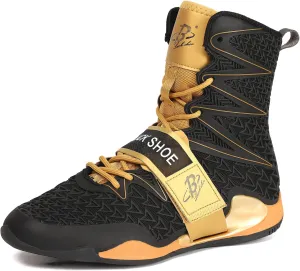 Boxing Shoes for Men High Top Gym Shoes Fighting Sports Training Footwear LS308