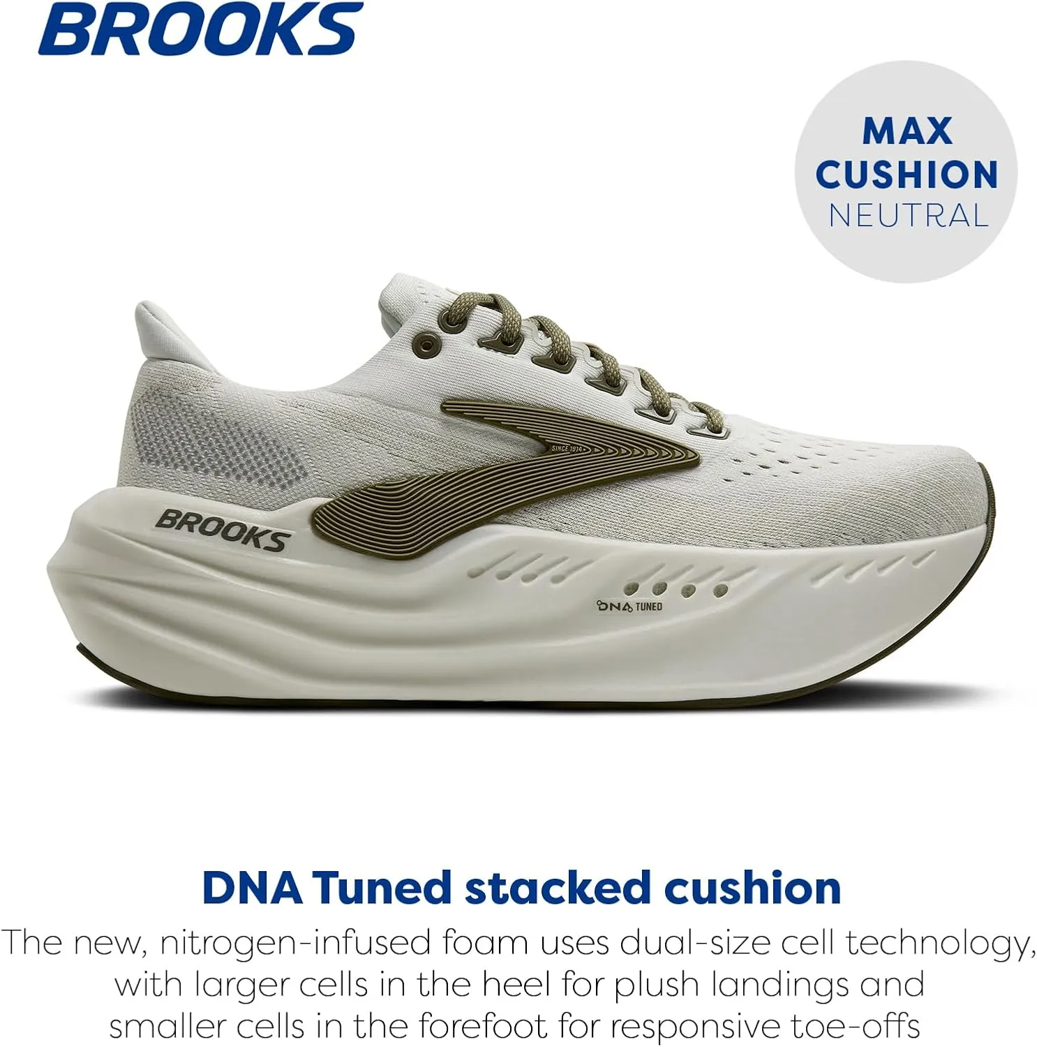 Brooks Men’s Glycerin Max Neutral Running & Walking Shoe