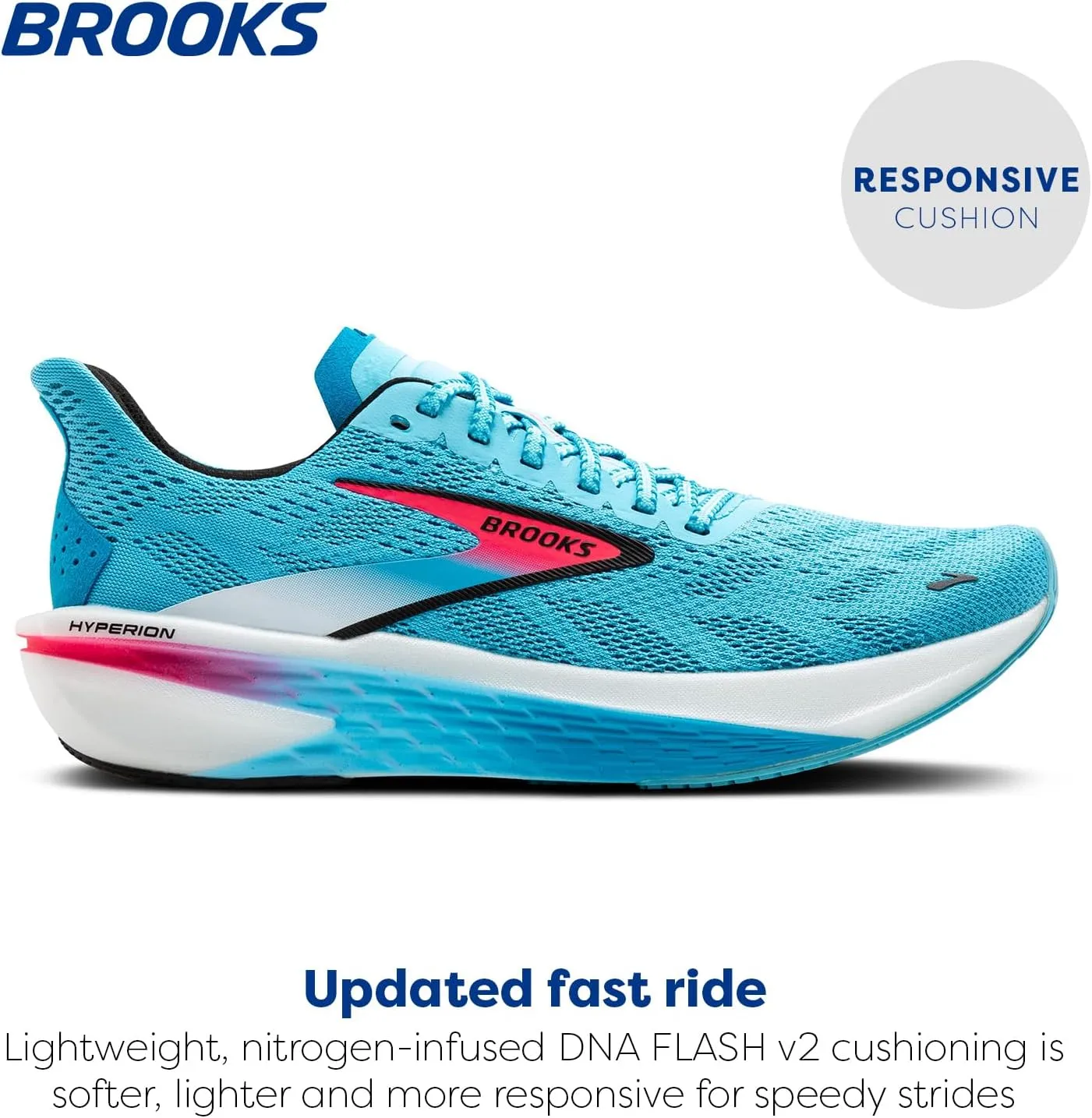 Brooks Men’s Hyperion 2 Neutral Running Shoe
