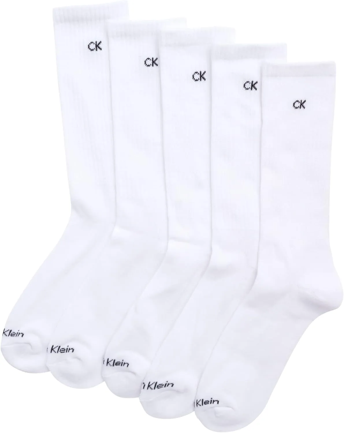 Calvin Klein Men’s 10 Pack Cushioned Athletic Workout Crew Socks (7-12)