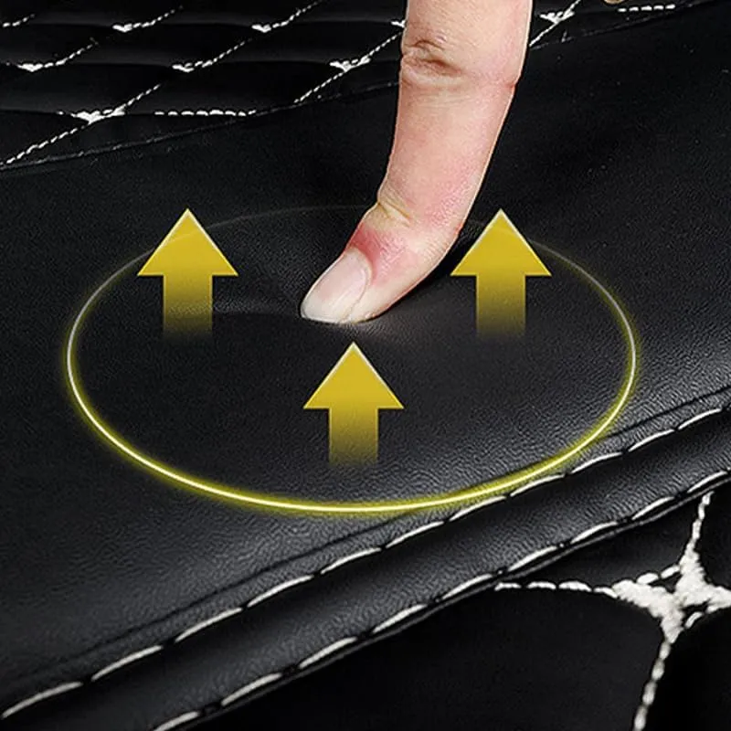 Car Boot Liner Protector for Mitsubishi Outlander 2006 2007 2008 2009, Resistant Easy to Install Premium Car Accessory,B Black