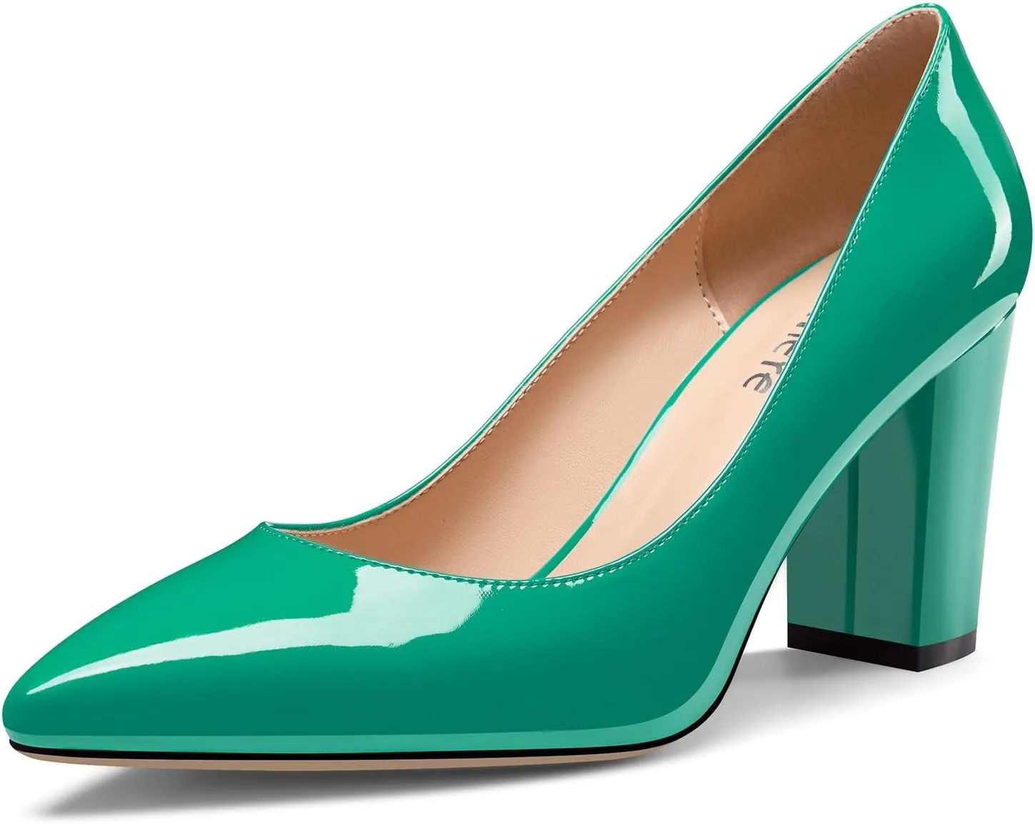 Castamere Womens High Heel Pointed Toe Slip-on Pumps 8CM