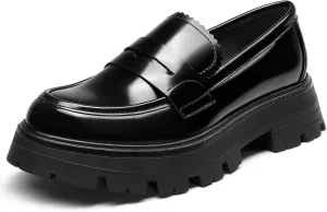 Cestfini Platform Chunky Loafers for Women