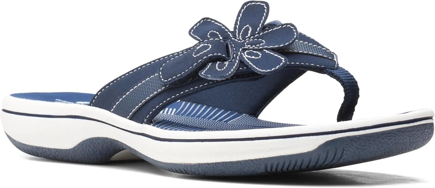 Clarks Women's Brinkley Flora Flip Flop