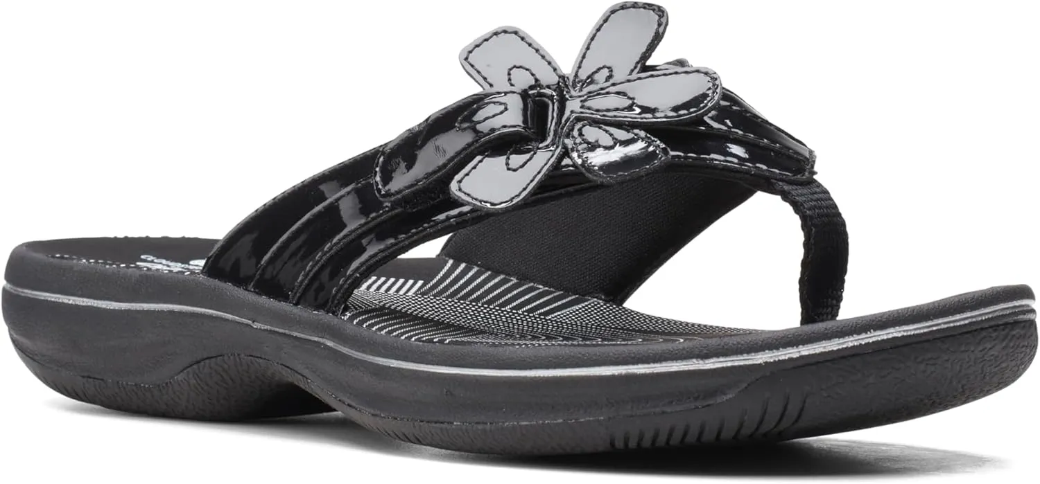 Clarks Women's Brinkley Flora Flip Flop