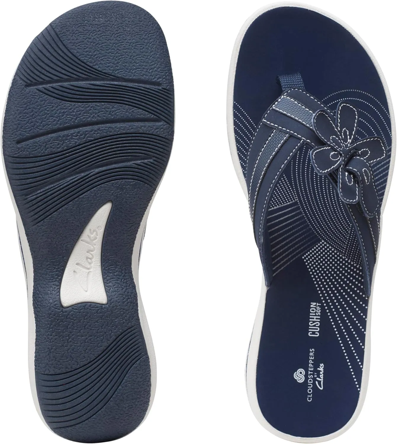 Clarks Women's Brinkley Flora Flip Flop