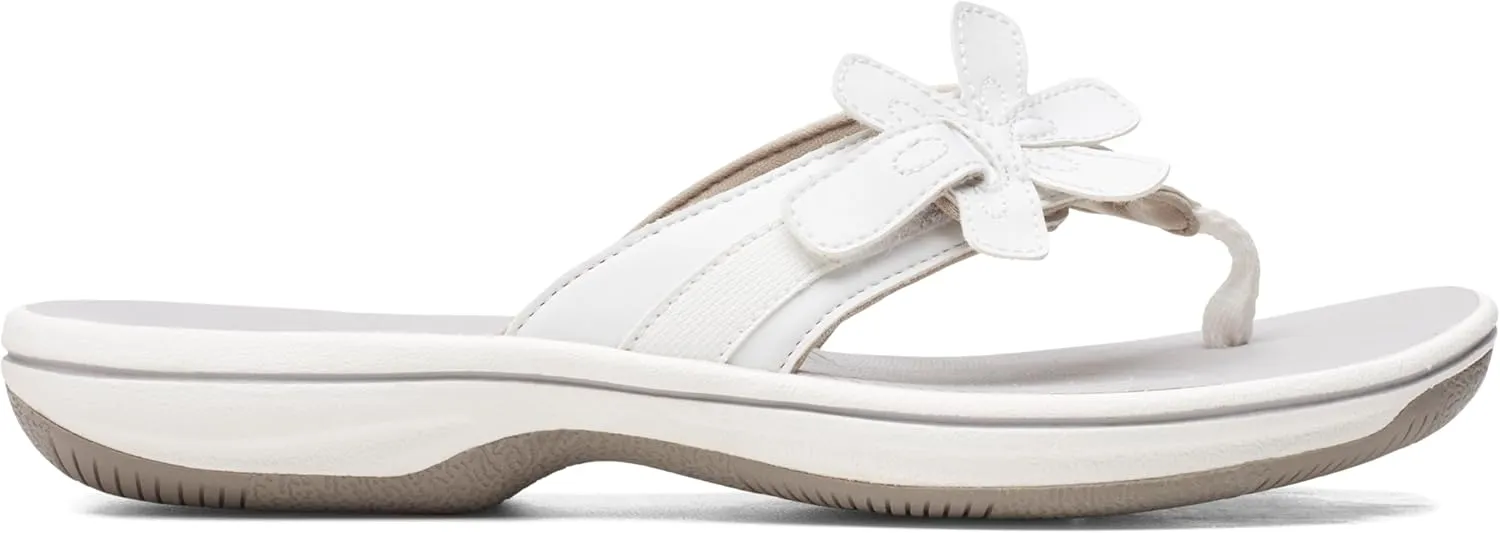 Clarks Women's Brinkley Flora Flip Flop