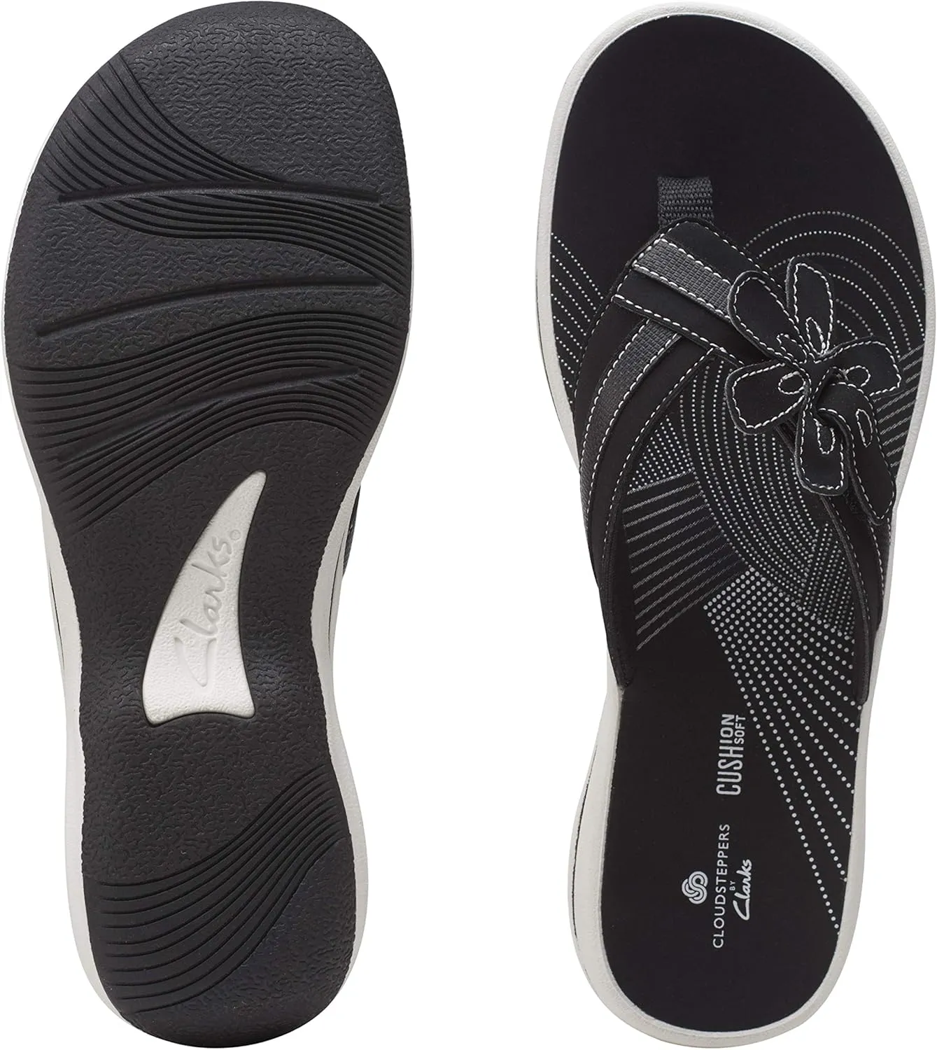 Clarks Women's Brinkley Flora Flip Flop