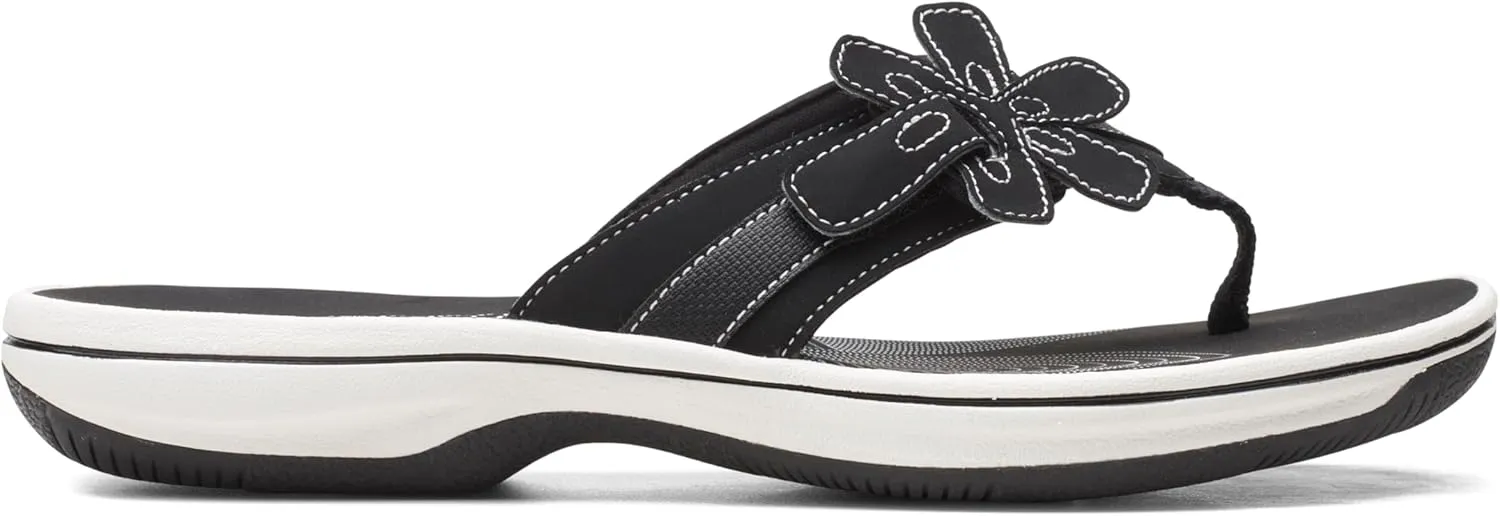 Clarks Women's Brinkley Flora Flip Flop