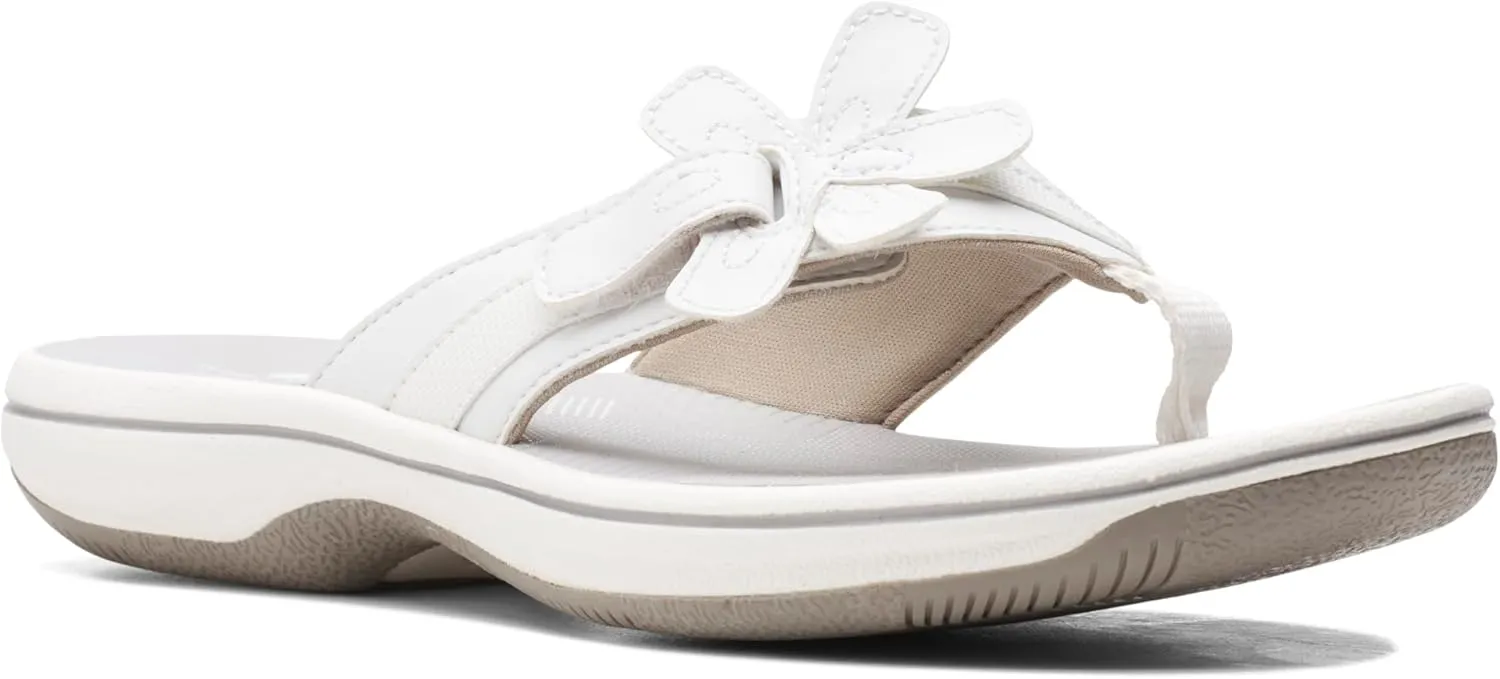 Clarks Women's Brinkley Flora Flip Flop