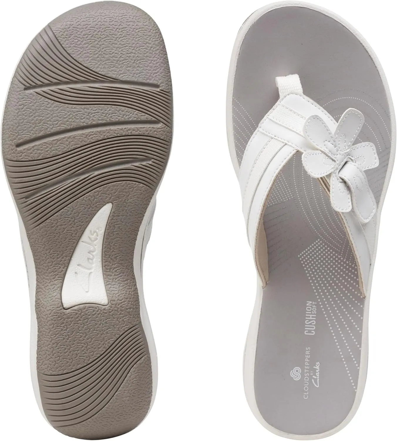 Clarks Women's Brinkley Flora Flip Flop