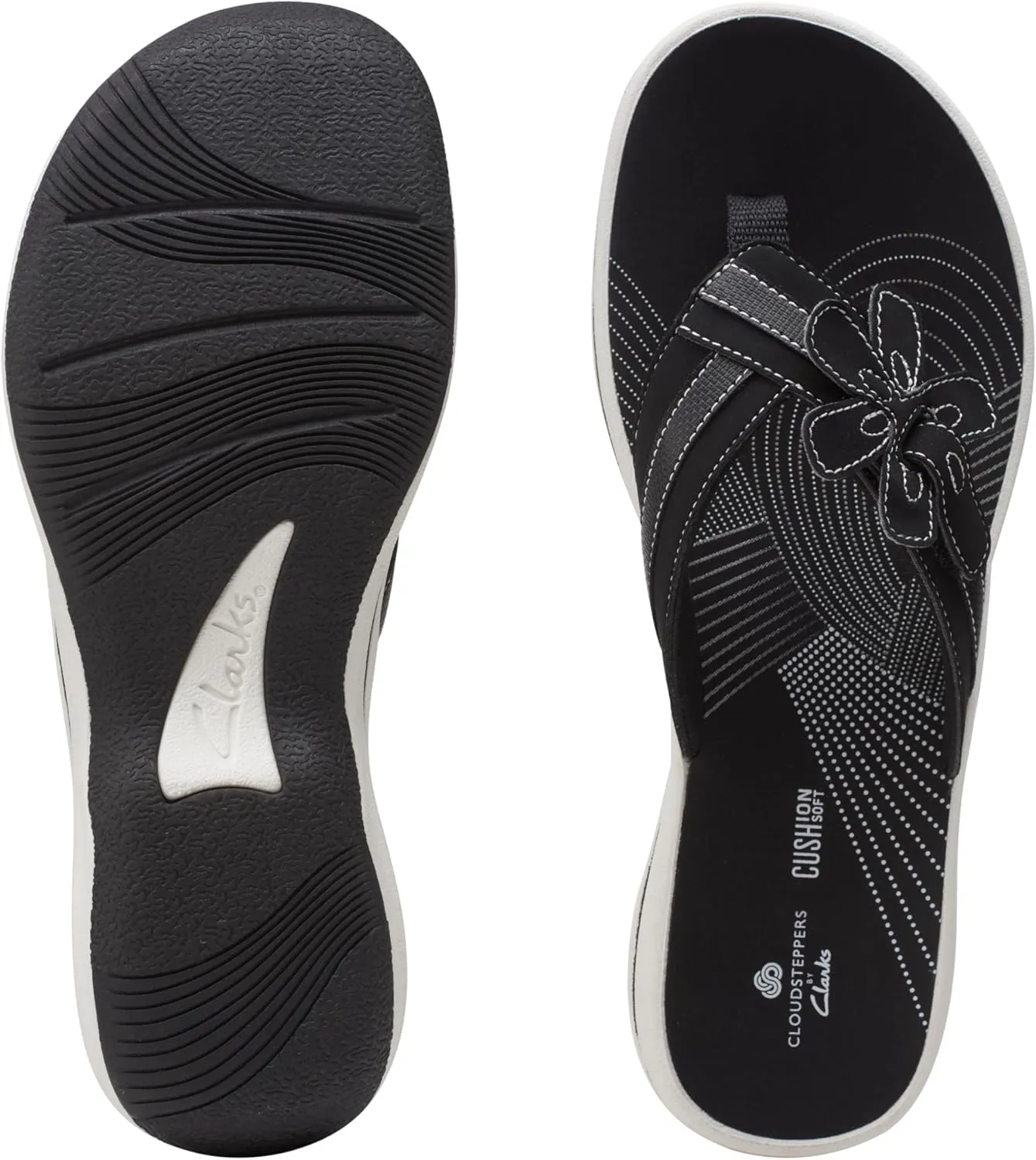 Clarks Women's Brinkley Flora Flip Flop