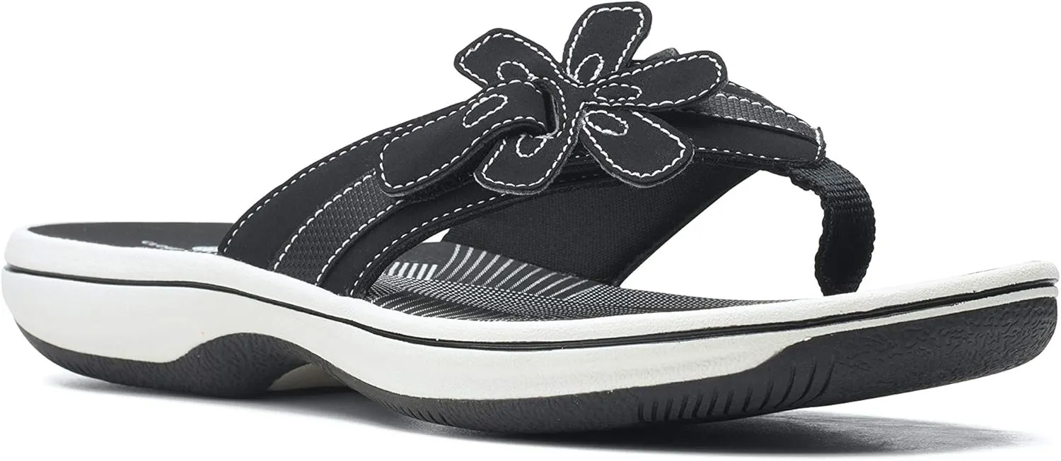 Clarks Women's Brinkley Flora Flip Flop