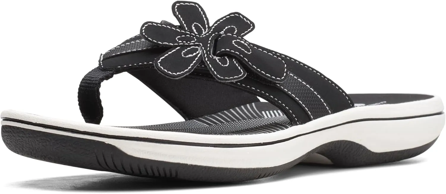 Clarks Women's Brinkley Flora Flip Flop