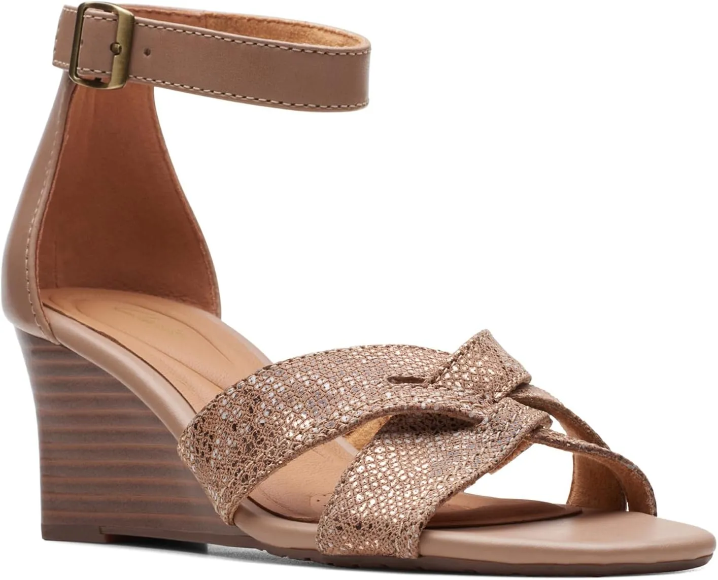 Clarks Women's Fashion Wedge Sandal