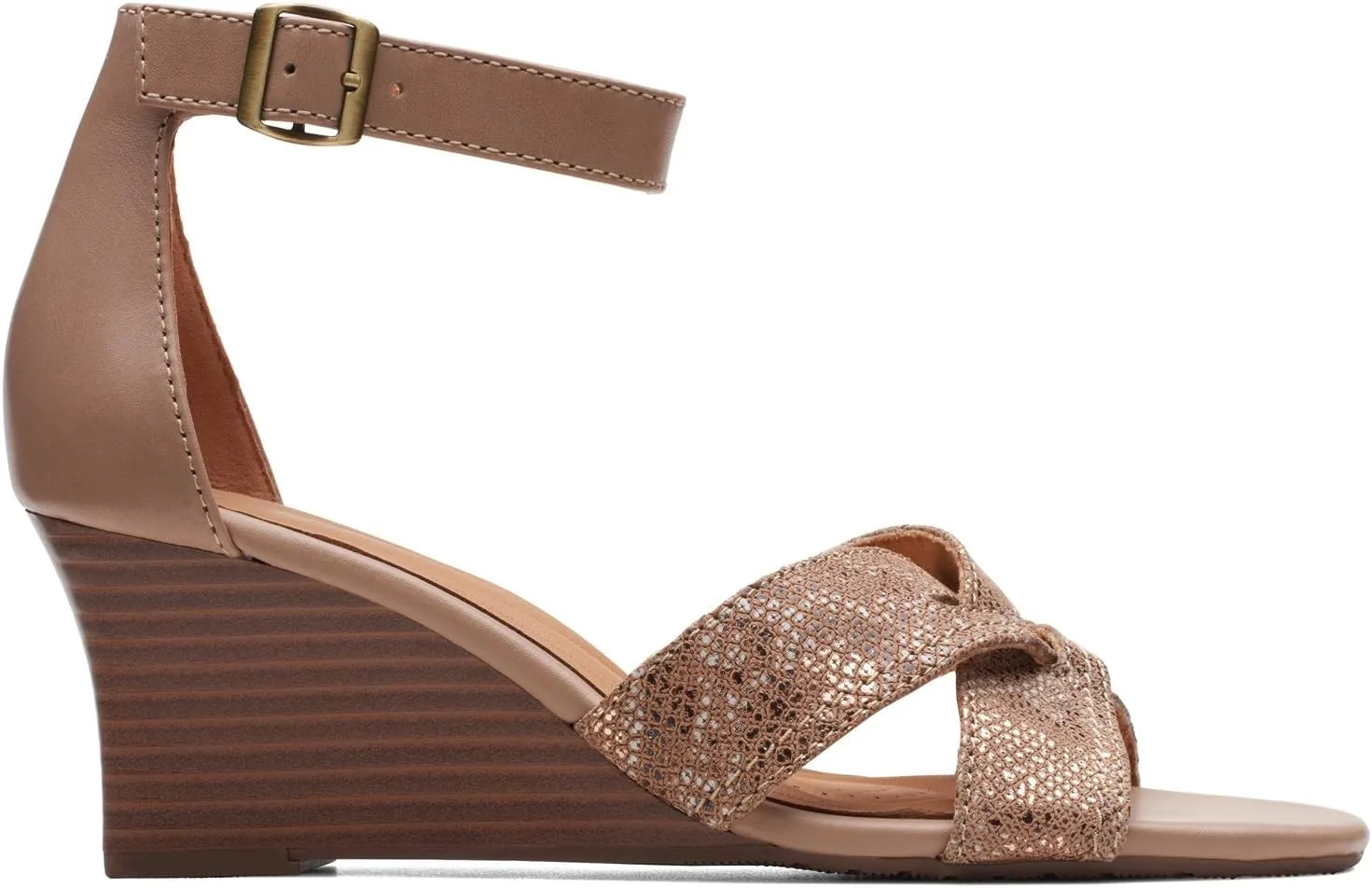 Clarks Women's Fashion Wedge Sandal