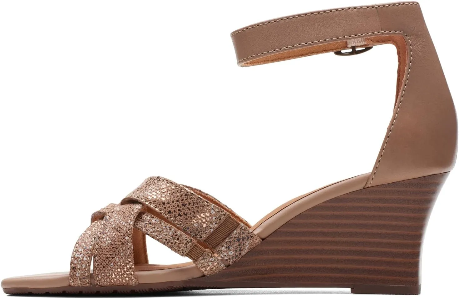 Clarks Women's Fashion Wedge Sandal