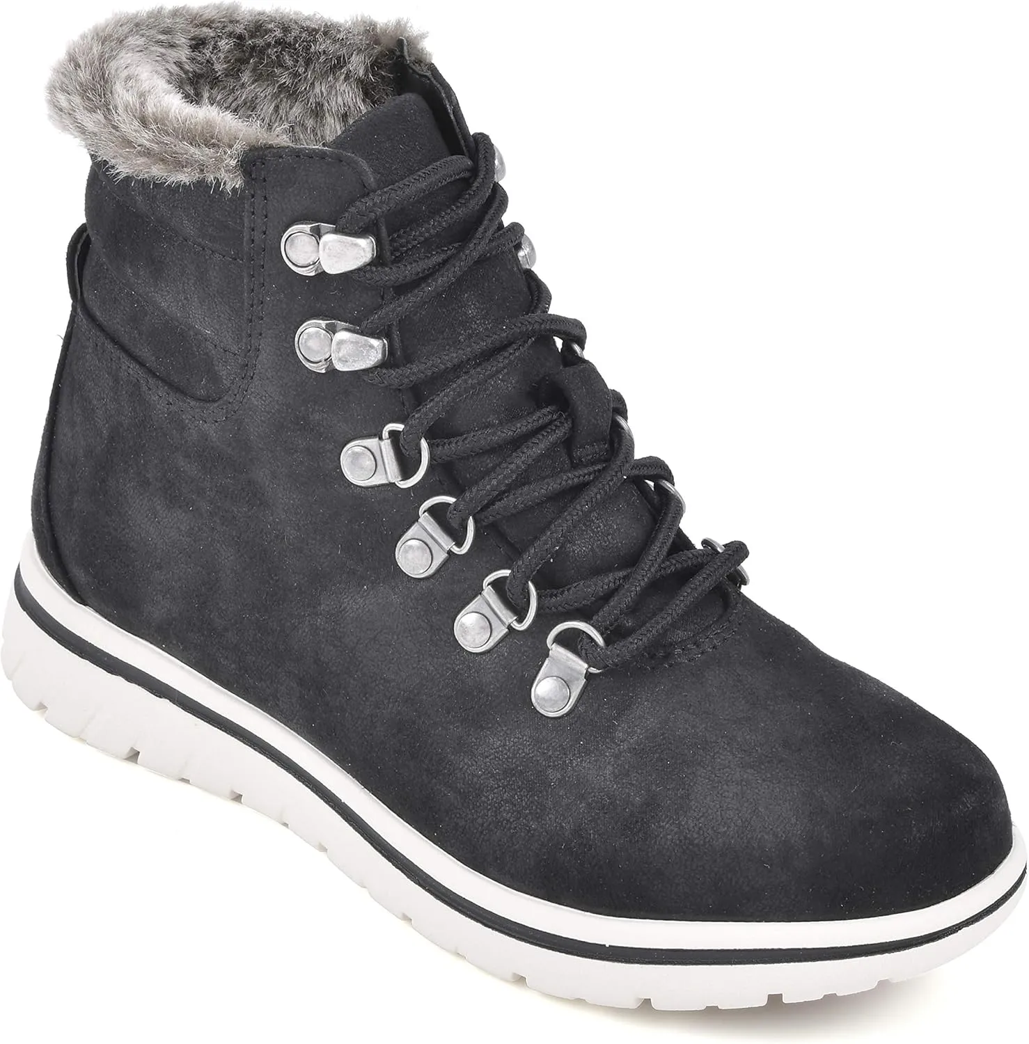 CLIFFS BY WHITE MOUNTAIN Shoes Hallett Women's Casual Hiker Style Bootie