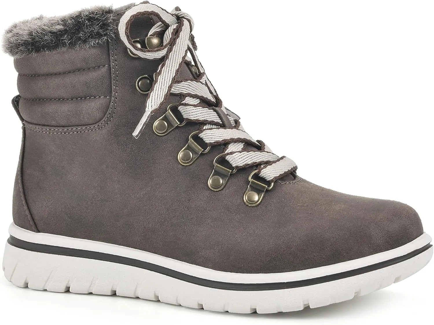 CLIFFS BY WHITE MOUNTAIN Shoes Hallett Women's Casual Hiker Style Bootie