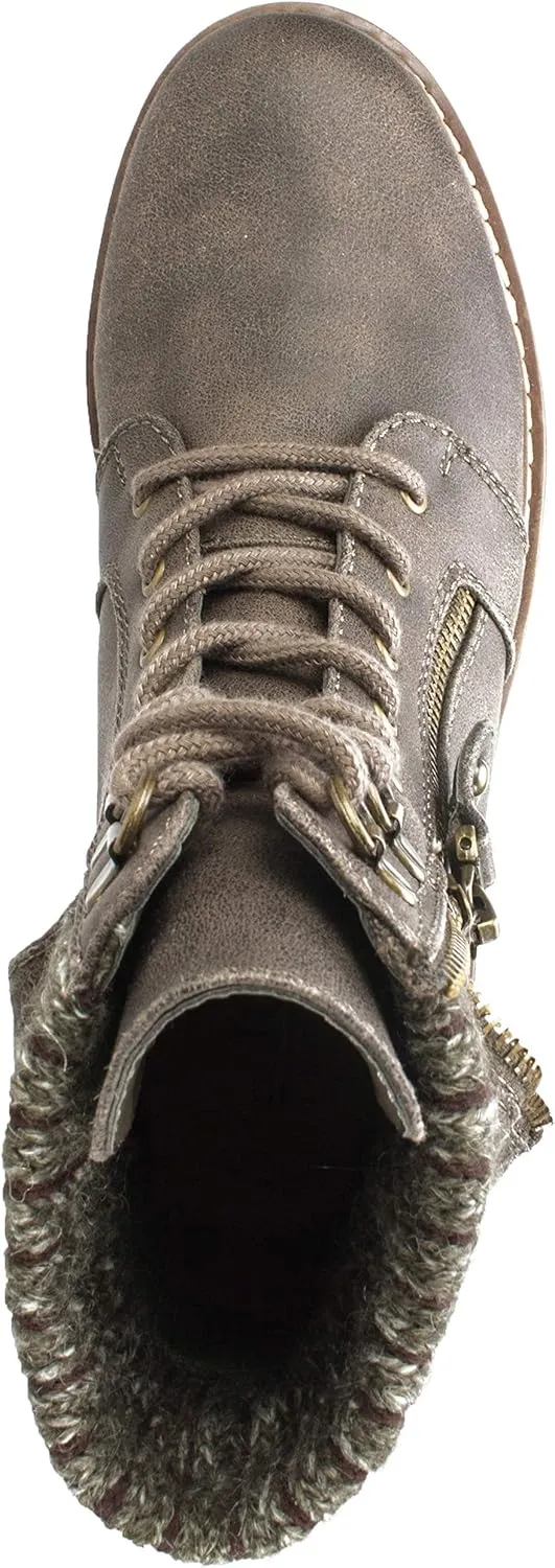 CLIFFS BY WHITE MOUNTAIN Shoes Mandy Women's Casual Lace-up Ankle Boot