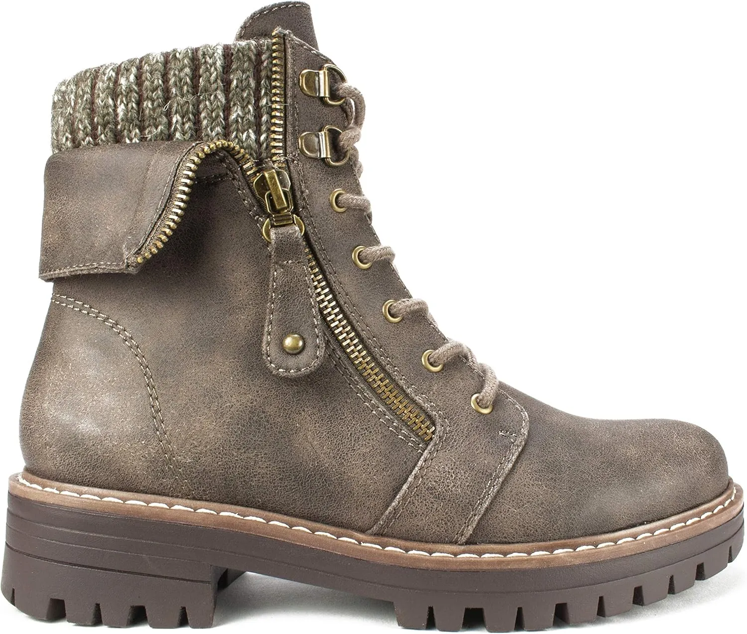 CLIFFS BY WHITE MOUNTAIN Shoes Mandy Women's Casual Lace-up Ankle Boot