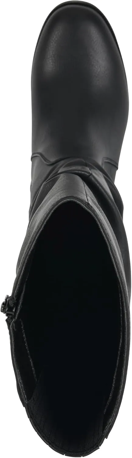 CLIFFS BY WHITE MOUNTAIN Women's Duration Cushioned Block Heeled Tall Boot