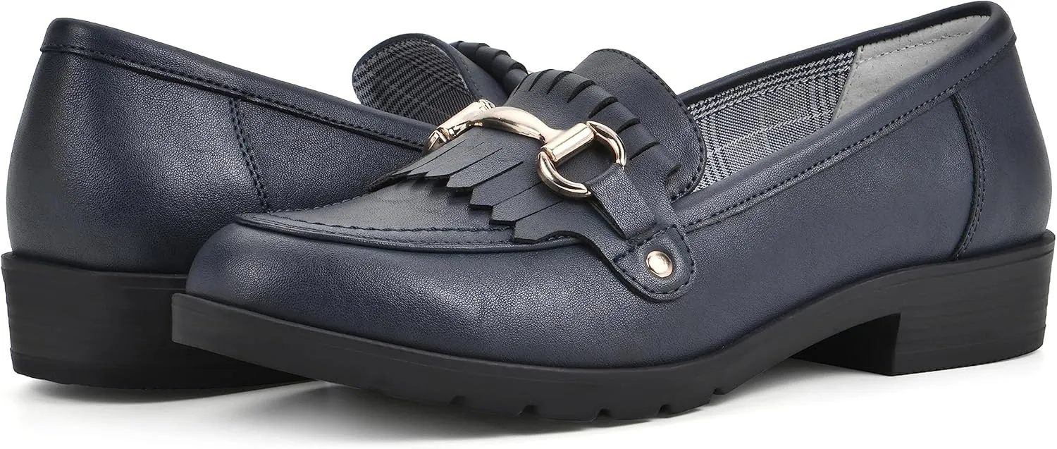 CLIFFS BY WHITE MOUNTAIN Women's Galeena Cushioned Loafer Flat