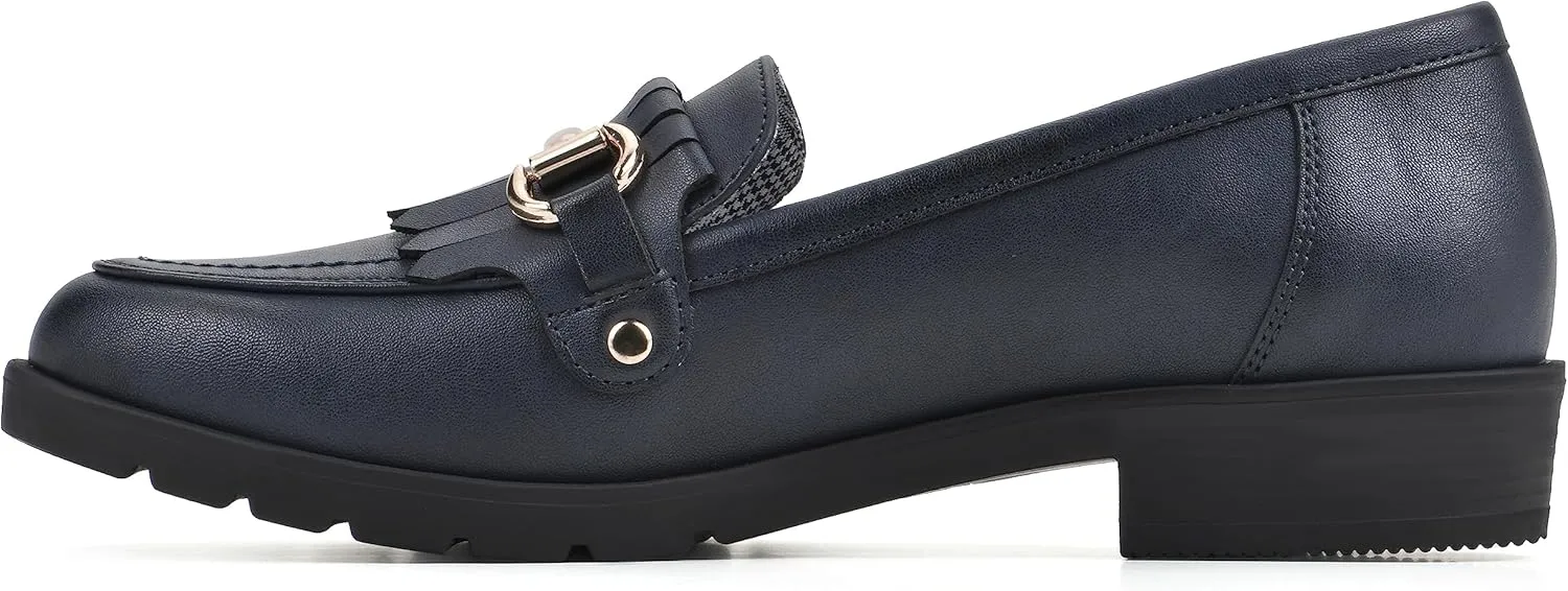 CLIFFS BY WHITE MOUNTAIN Women's Galeena Cushioned Loafer Flat